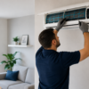 Instalación de aire acondicionado en vivienda de Fuenlabrada